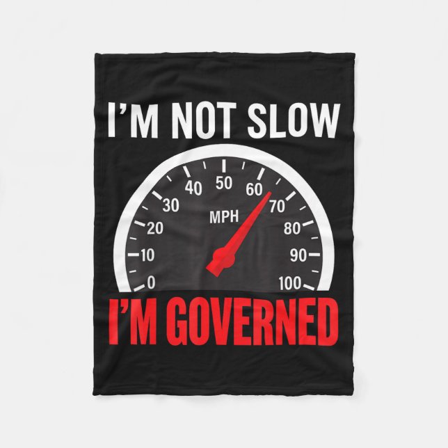 Manta Polar I'm Governed Speed Limiter Funny Trucker Truck Dri (Anverso)