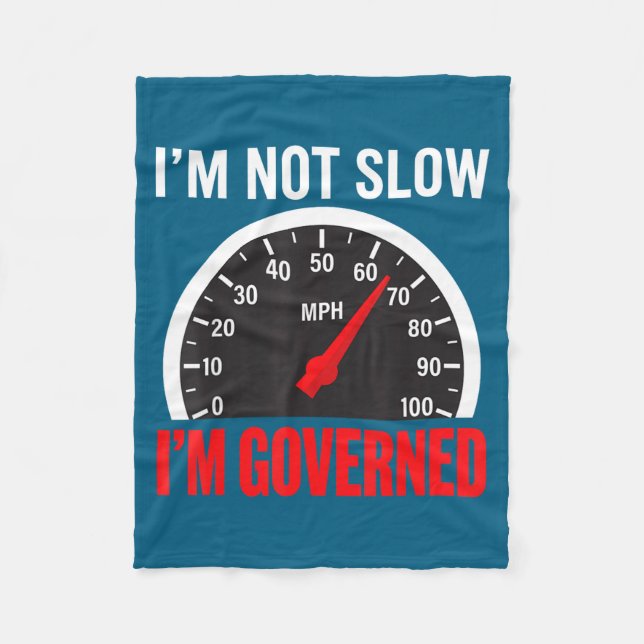 Manta Polar I'm Governed Speed Limiter Funny Trucker Truck Dri (Anverso)