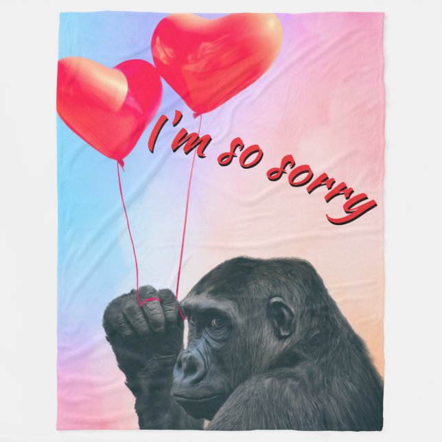 Manta Polar "I'm so sorry" (Anverso)