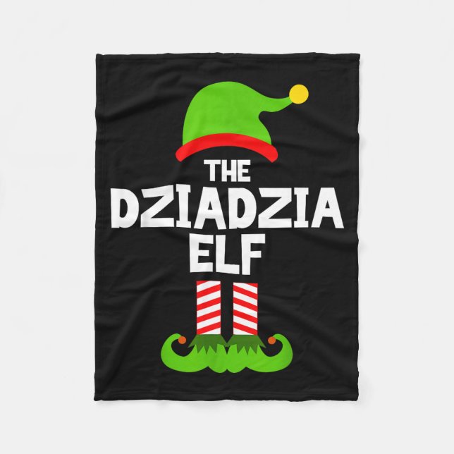 Manta Polar I'm The Dziadzia Elf Christmas Family Pajama Funny (Anverso)