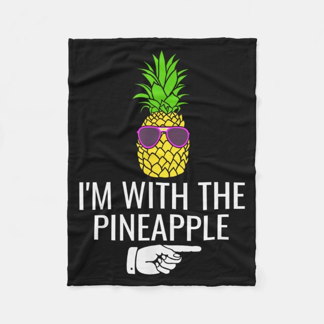 Manta Polar I'm With Ne Shirt Funny Ne Halloween Costume  (Anverso)