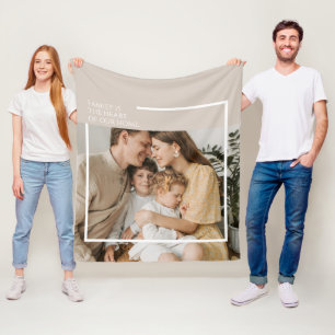 Manta Polar Imagen de Fleece Blanket con mensaje - Acogedor y