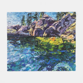 Manta Polar Imagen de mi obra arte Marítimo