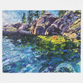 Manta Polar Imagen de mi obra arte Marítimo