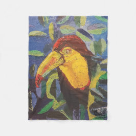 Manta Polar Imagen de mi obra arte Tucán