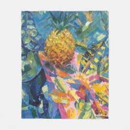 Manta Polar Imagen de mi obra Piña