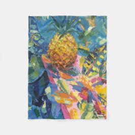 Manta Polar Imagen de mi obra Piña