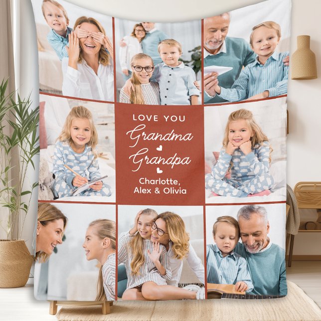 Manta Polar Imagen personalizada de Terracota 8 del abuelo de  (Subido por el creador)