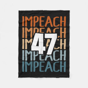 Manta Polar Impeach 47 Impeach de venado Trump 47 Hormiga