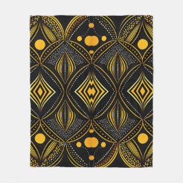 Manta Polar Impresión abstracta