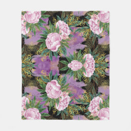 Manta Polar Impresión abstracta