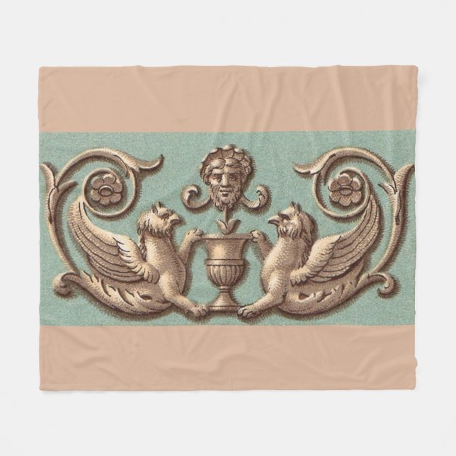 Manta Polar impresión de griffins gemelos (Frente (Horizontal))