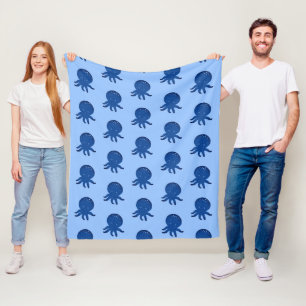 Manta Polar Impresión de papel antiguo de Personalizado de pul