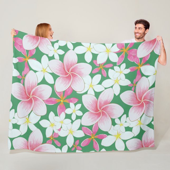 Manta Polar Impresión hawaiana (In situ)