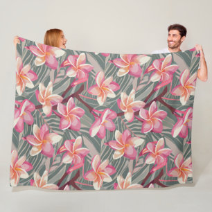 Manta Polar Impresión hawaiana