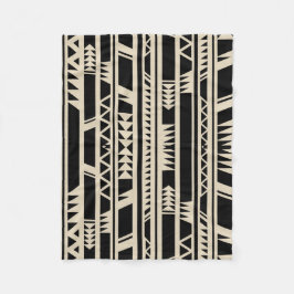 Manta Polar Impresión tribal étnica del diseño geométrico