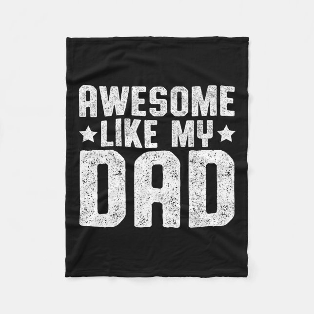 Manta Polar Impresionante como el viejo viejo de mi padre (Anverso)