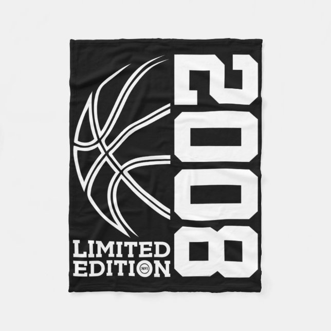 Manta Polar Impresionante desde 2008 cumpleaños Bysketbyll Lim (Anverso)