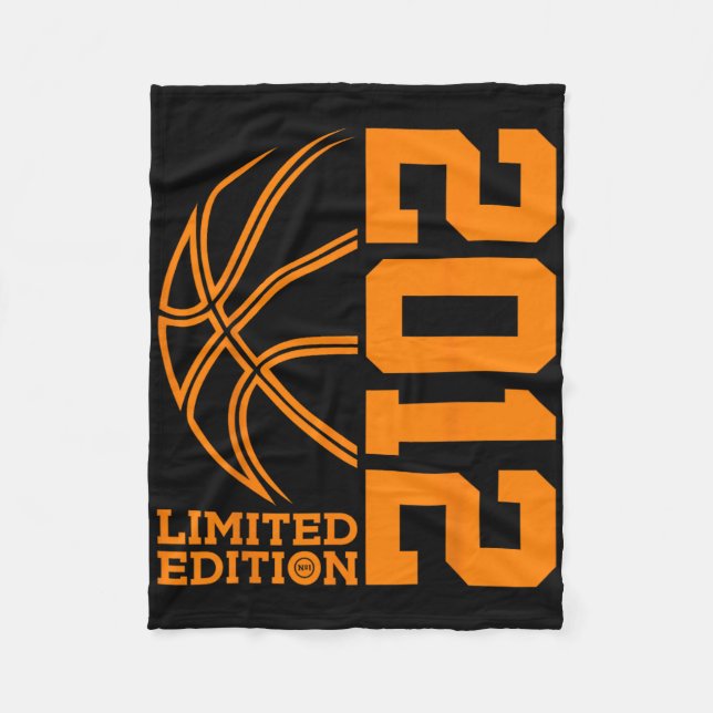 Manta Polar Impresionante desde el cumpleaños 2012 Bysketbyll  (Anverso)