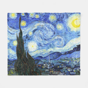 Manta Polar Impresionante Noche Van Gogh Fleece Blanket
