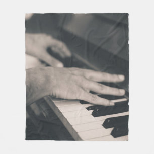 Manta Polar Impresionante piano