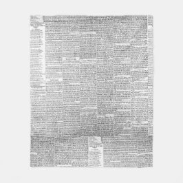 Manta Polar Imprimir periódico