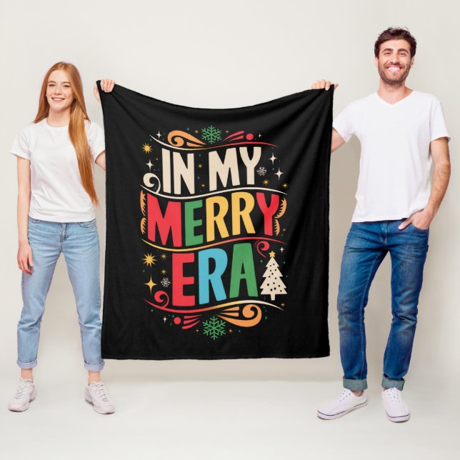 Manta Polar In My Merry Era Christmas Xmas Holiday FamilyIn My (In situ)