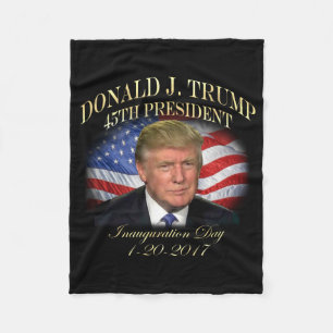Manta Polar Inauguración de presidente Donald Trump