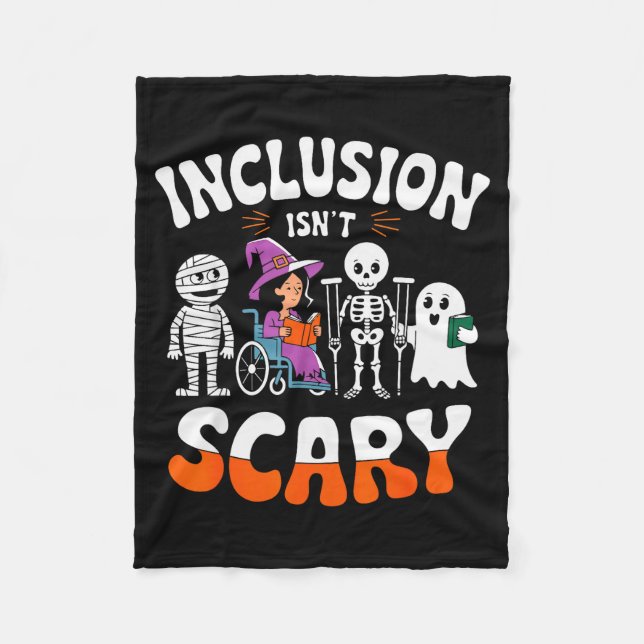 Manta Polar Inclusion Isn't Y Sped Halloween Special Education (Anverso)