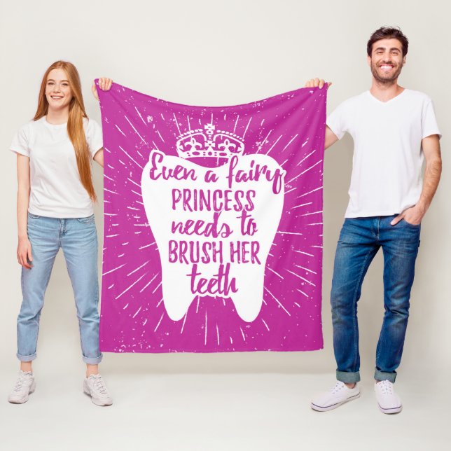 Manta Polar Incluso dientes de hadas de princesa Needs To (In situ)