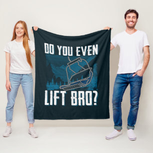 Manta Polar ¿Incluso Levanta La Novedad De Esquí Bro?