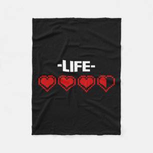 Manta Polar Indicator Heart 8 Bits Graphic Video Game Player G
