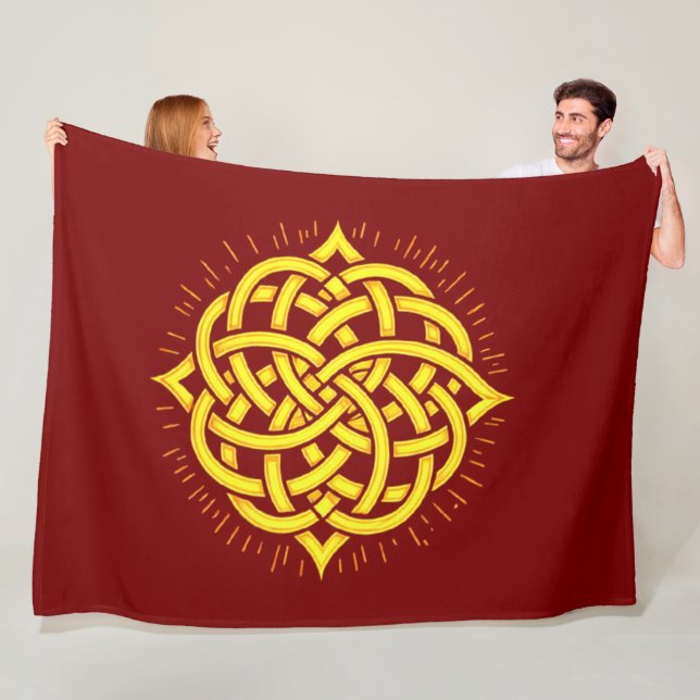 Manta Polar Infinite Harmony: Sacred Mandala Celtic Symbol Art (In situ)