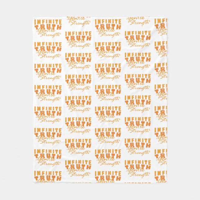 Manta Polar Infinite Truth, Gentle Strength Blanket (Anverso)