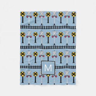 Manta Polar Inicial | Señales de tren para niños