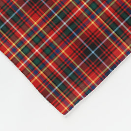 Manta Polar Innes Clan Bright Red Tartan