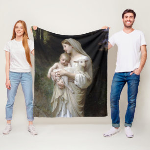 Manta Polar Inocencia (Madonna y niño), Bouguereau