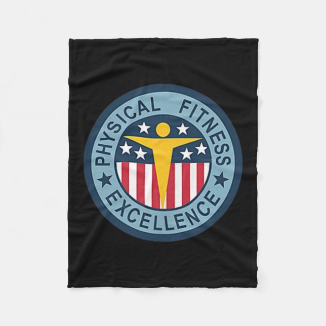 Manta Polar Insignia de aptitud física - Ejército de los Estad (Anverso)