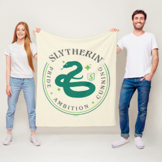 Manta Polar Insignia de orgullo de la casa SLYTHERIN™ Serpient