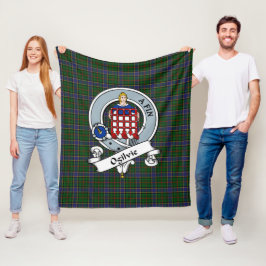 Manta Polar Insignia del Clan de Caza de Ogilvie Tartan Plaid