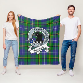Manta Polar Insignia del Clan de Caza Turnbull Tartan Plaid