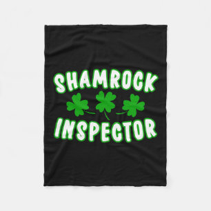 Manta Polar Inspector de Shamrock St Patricks Día 1