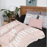 Manta Polar Inspiración, Eres Tan Hermosa Cita Positiva<br><div class="desc">Inspiración,  Eres Tan Hermosa Cita Positiva</div>