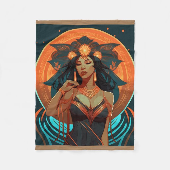 MANTA POLAR INSPIRACIÓN NATIVA #2 (Anverso)