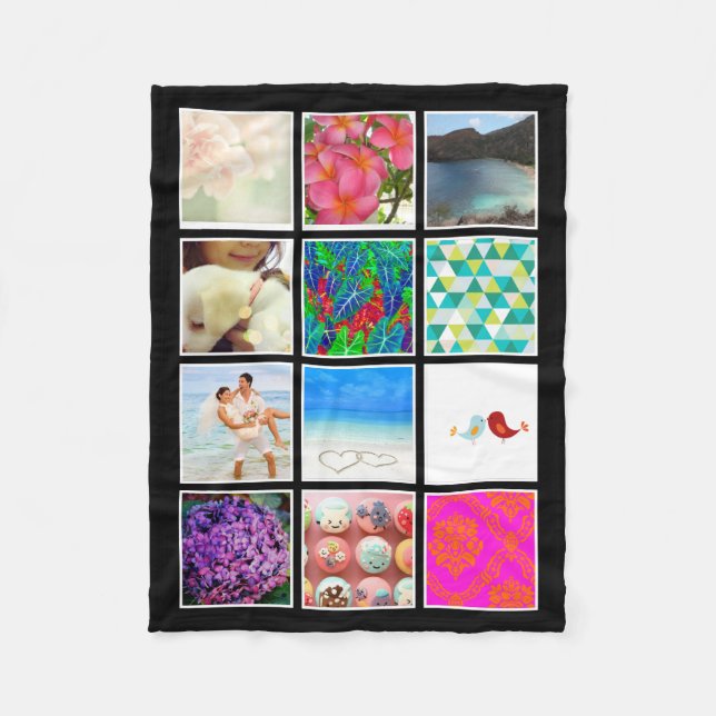 MANTA POLAR ¡INSTAGRARLO! 12 FOTOS/DIY FLEECE BLANKETS (Anverso)