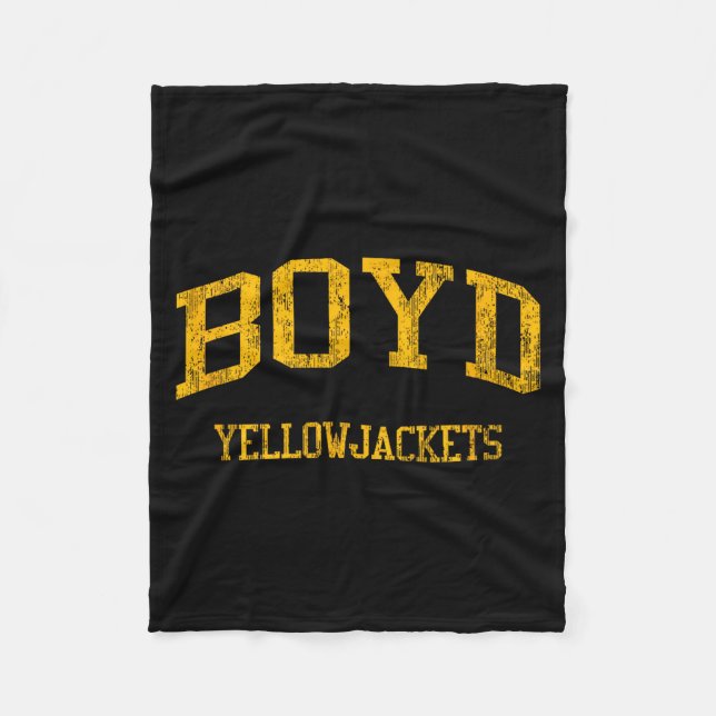 Manta Polar Instituto divertido Boyd High School Hs Boyd (Anverso)