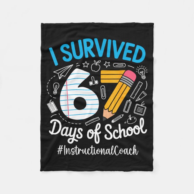 Manta Polar Instructional Coach Survived 67 Days Of School Hum (Anverso)