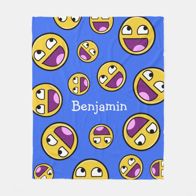 Manta Polar Internet impresionante Meme de la cara (Anverso)