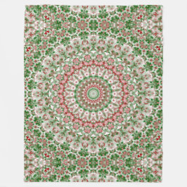 Manta Polar Intrincado Boho ecléctico Hippie Xmas Mandala