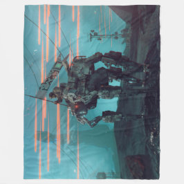 MANTA POLAR INVADORES DEL ESPACIO